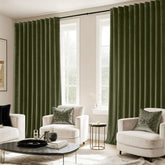 Mira Custom Rod Pocket Velvet Curtains