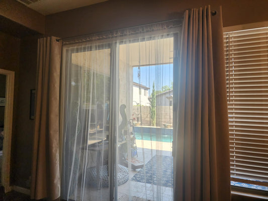 Blackout Curtain in the Living Room