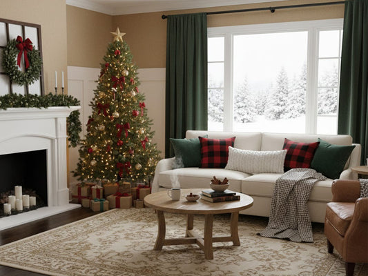 Countryside Christmas Room Decors