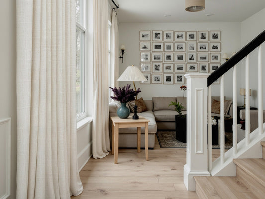 Floor-Length Curtains Are Perfect.