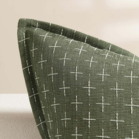 Decorative Burlap Linen Throw Pillows Covers