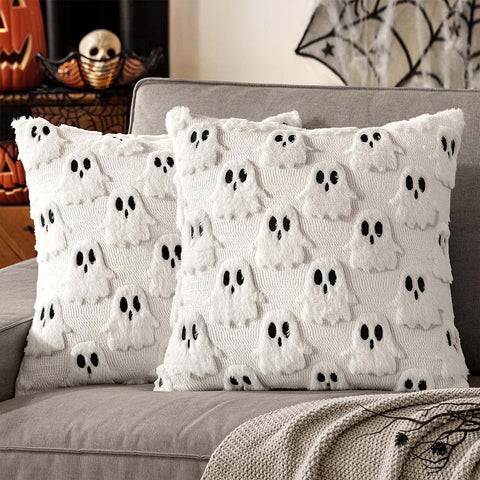 Halloween Spooky Ghost Pillow Covers