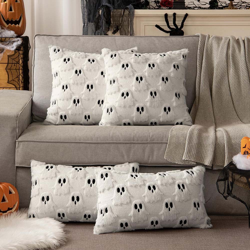 Halloween Spooky Ghost Pillow Covers