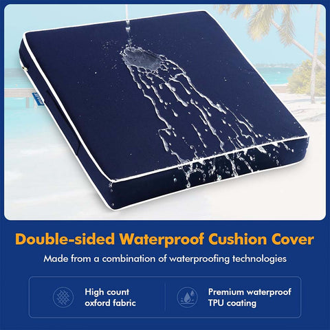 Waterproof And Fade Resistant Deep Seat Cushions