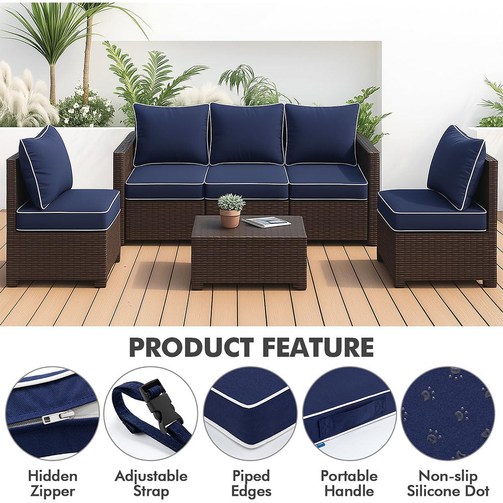 Waterproof And Fade Resistant Deep Seat Cushions