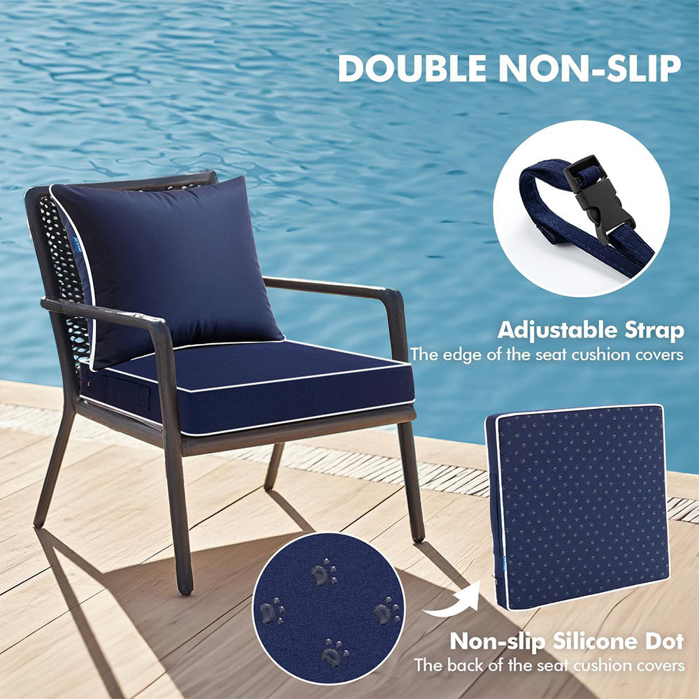 Waterproof And Fade Resistant Deep Seat Cushions