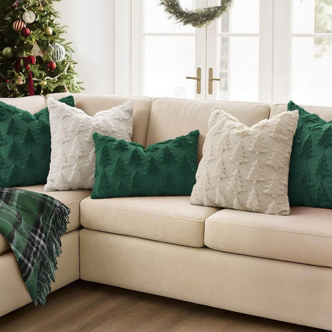 Christmas Xmas Tree Pillow Covers