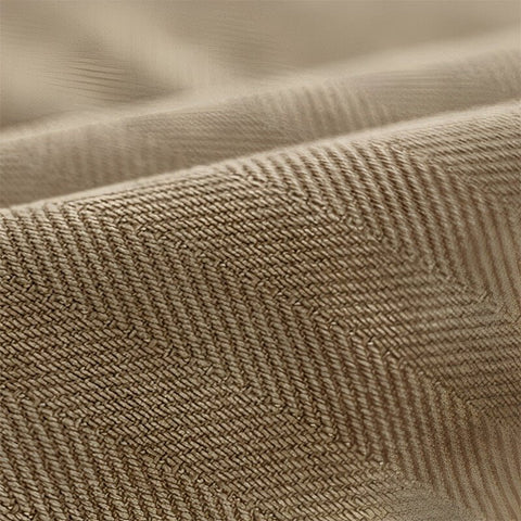 Chenille Heavyweight Luxury Blackout Herringbone Pattern Curtains - Miulee