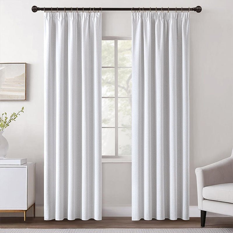 Velle Customized 100% Blackout Linen Curtains