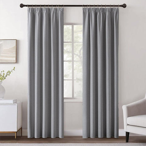 Velle Customized 100% Blackout Linen Curtains