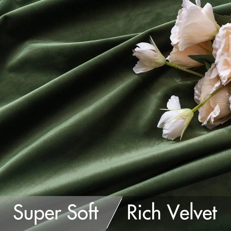 "Mira" Customized Velvet Curtains Luxury Blackout Curtains