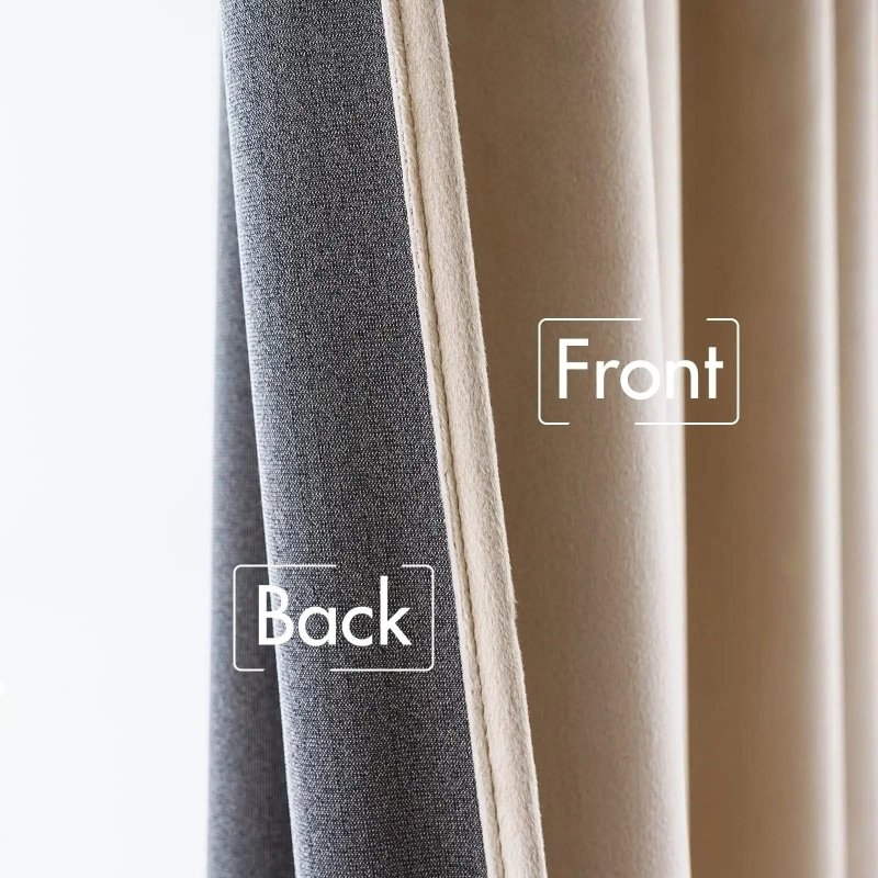 "Mira" Customized Velvet Curtains Luxury Blackout Curtains