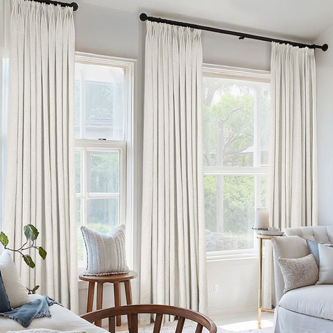 "Nature" Custom Heavyweight Linen Drape - Miulee