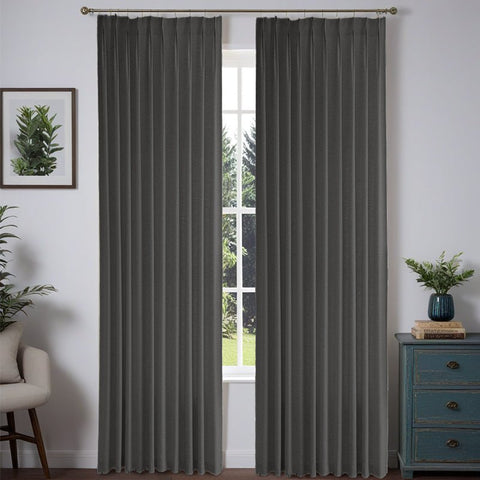 Nature Custom Heavyweight Linen Drape - Miulee