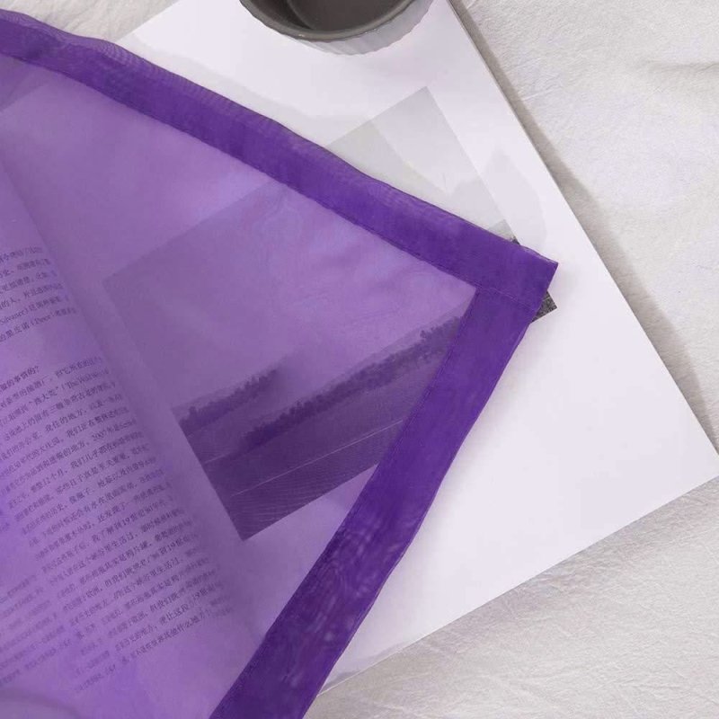 MIULEE Solid Sheer Curtains Elegant Grommet Window Voile Panels Drapes Treatment 2 Panels - Miulee